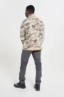 Woodland Mens Button Up Fleece