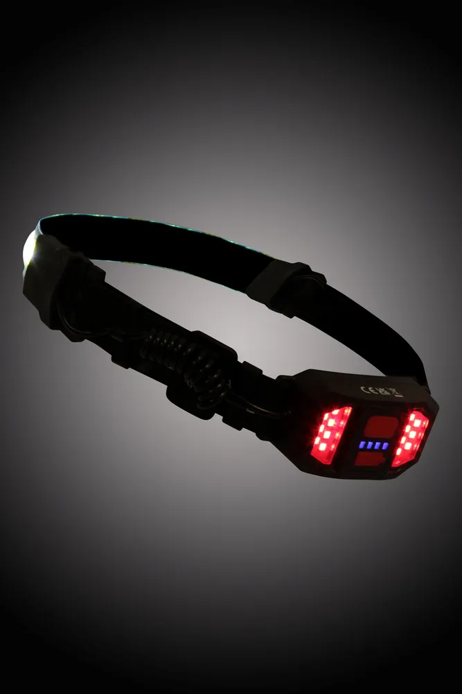 2 in 1 Headband and Rear Light Headlamp