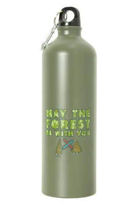 May The Forest Be With You Water Bottle - 35oz