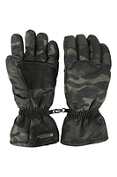 Mens Printed Snow Accessories Set