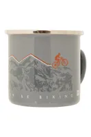 Enamel Mug - I Would Rather Be Biking