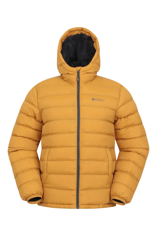 Seasons Mens Fur Lined Insulated Jacket