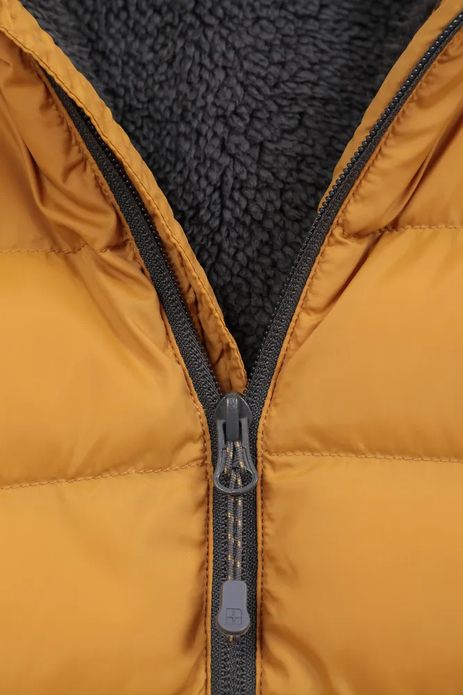 Seasons Mens Fur Lined Insulated Jacket