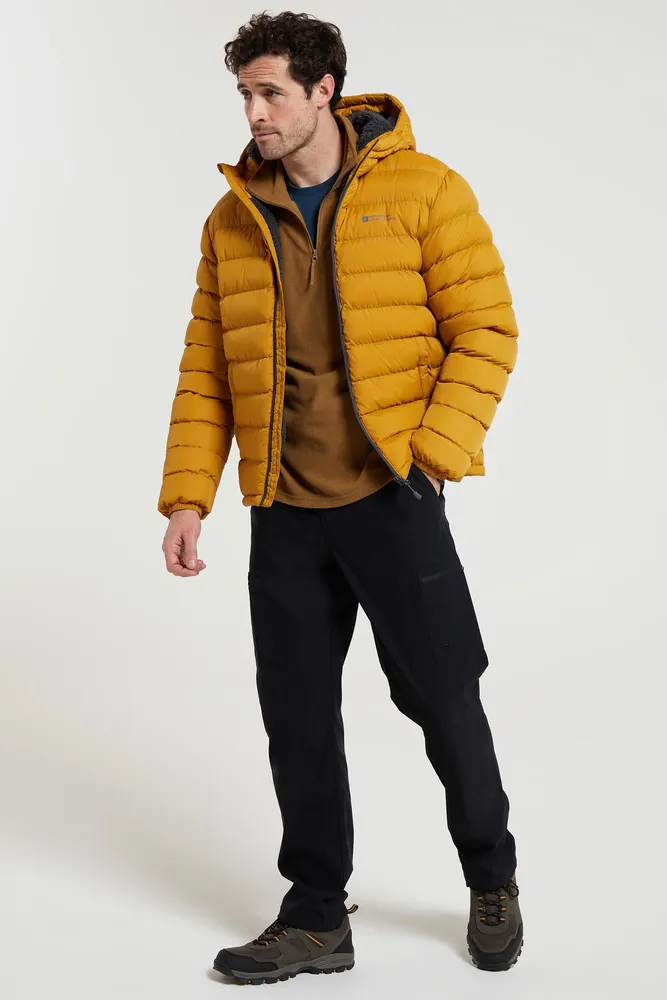 Seasons Mens Fur Lined Insulated Jacket