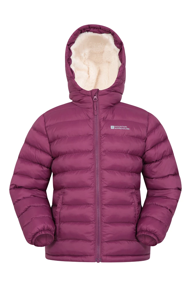 Seasons Fur-Lined Kids Insulated Jacket