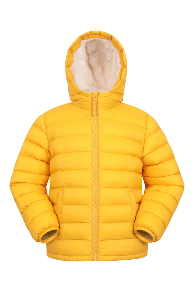 Seasons Fur-Lined Kids Insulated Jacket