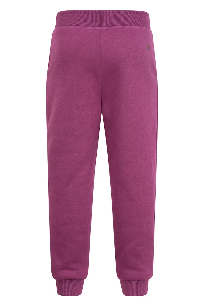 Alpine Kids Fur Lined Sweatpants