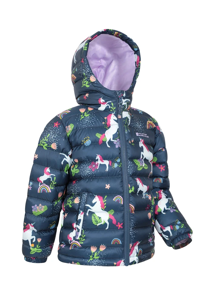 Seasons Kids Printed Insulated Jacket