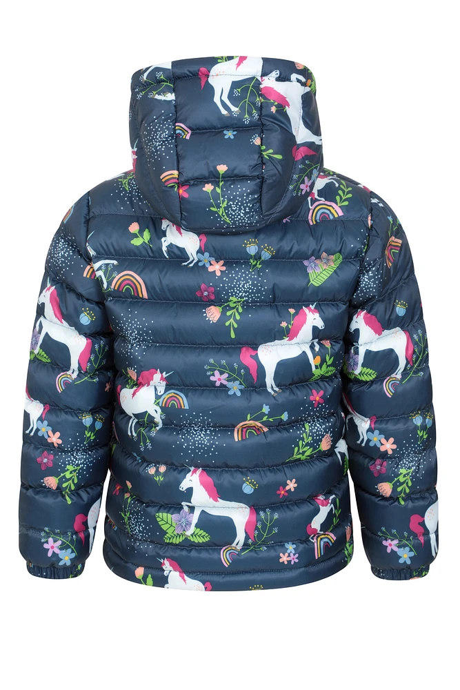 Seasons Kids Printed Insulated Jacket