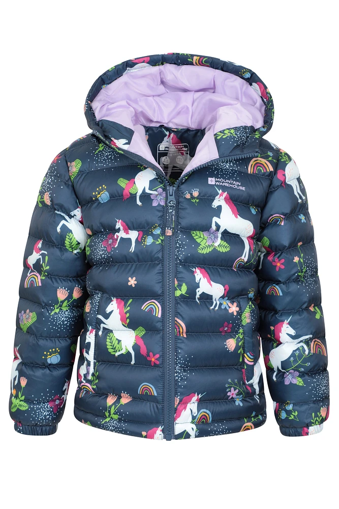 Seasons Kids Printed Insulated Jacket
