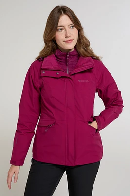 Thunderstorm II Womens 3 1 Waterproof Jacket