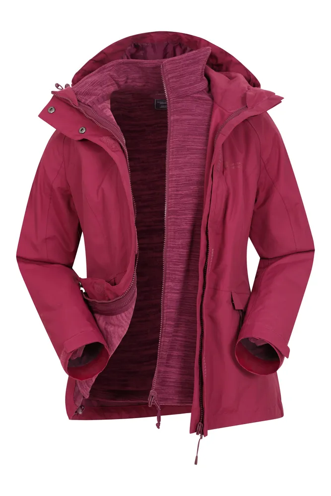 Thunderstorm II Womens 3 1 Waterproof Jacket