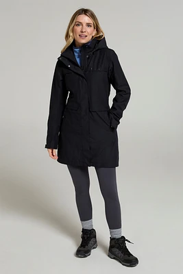 Cloudburst Textured Womens Waterproof Jacket