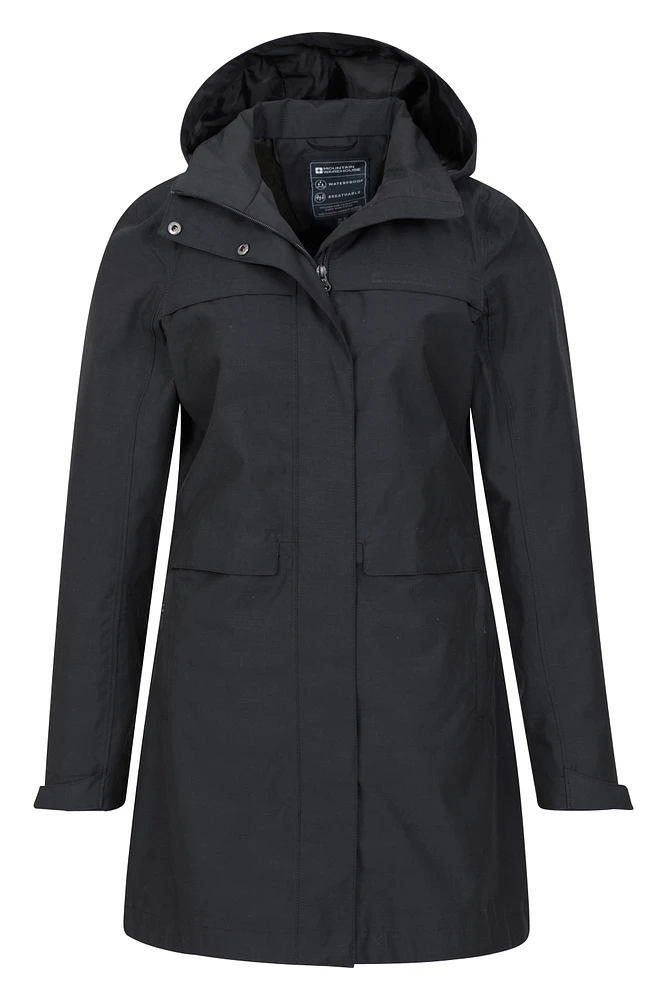 Cloudburst Textured Womens Waterproof Jacket