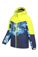 Storm II Kids Printed Extreme Waterproof Ski Jacket