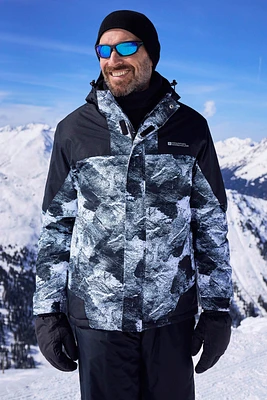 Shadow II Mens Printed Ski Jacket