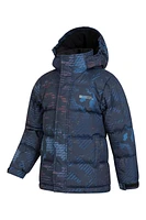 Snow II Kids Printed Water Resistant Insulated Jacket