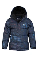Snow II Kids Printed Water Resistant Insulated Jacket