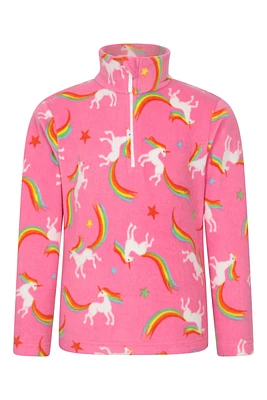 Endeavour Kids Printed Half-Zip Fleece