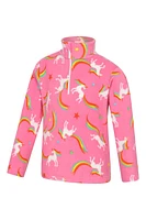 Endeavour Kids Printed Half-Zip Fleece