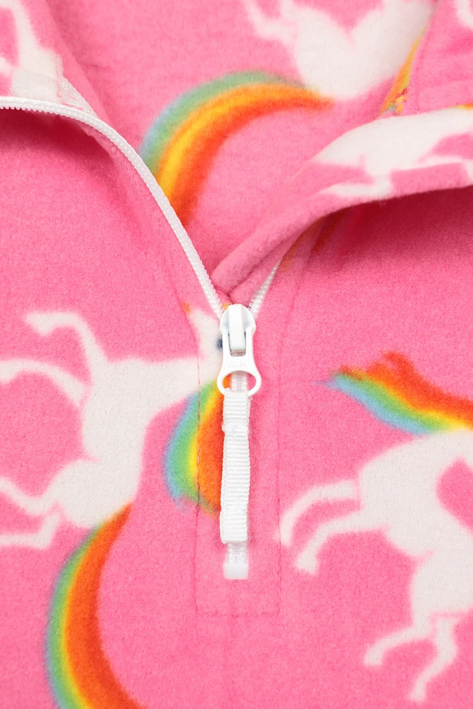 Endeavour Kids Printed Half-Zip Fleece