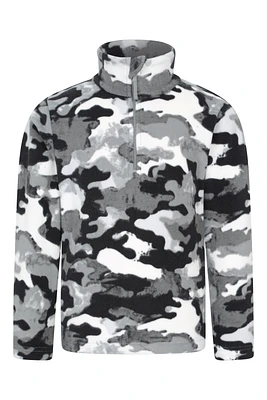 Pursuit Printed Kids Half-Zip Fleece
