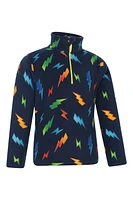 Pursuit Printed Kids Half-Zip Fleece