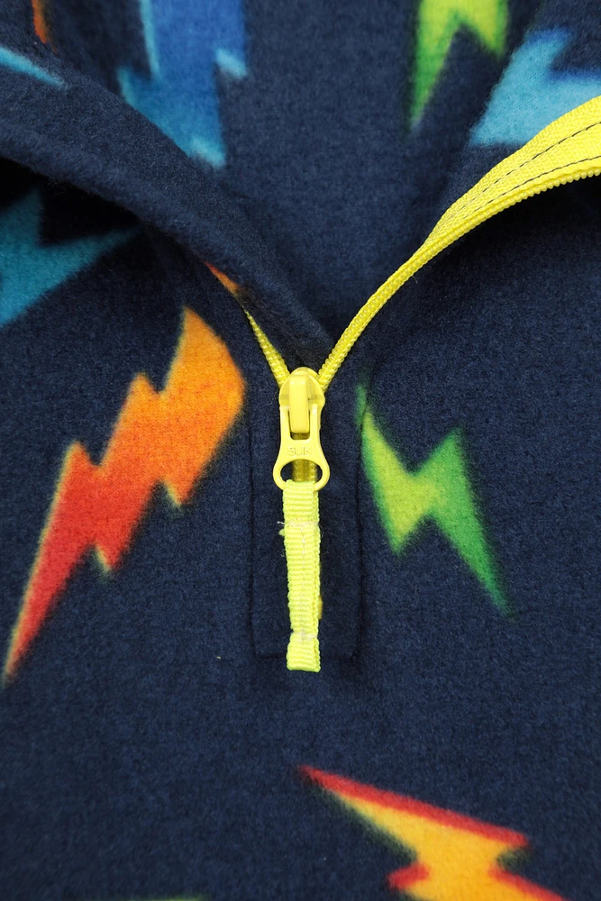 Pursuit Printed Kids Half-Zip Fleece