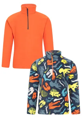 Pursuit II Printed Kids Fleece 2-Pack