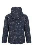 Exodus Kids Printed Water Resistant Softshell Jacket
