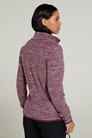 Snowdon Melange II Womens Full-Zip Fleece