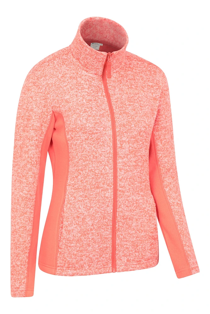 Idris Womens Panelled Fleece Jacket
