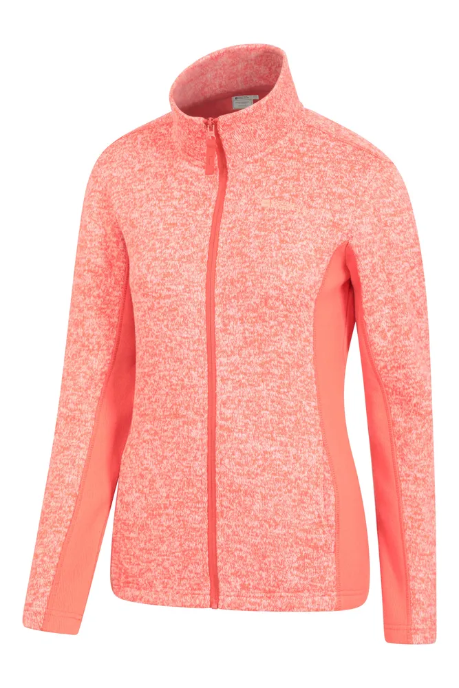 Idris Womens Panelled Fleece Jacket