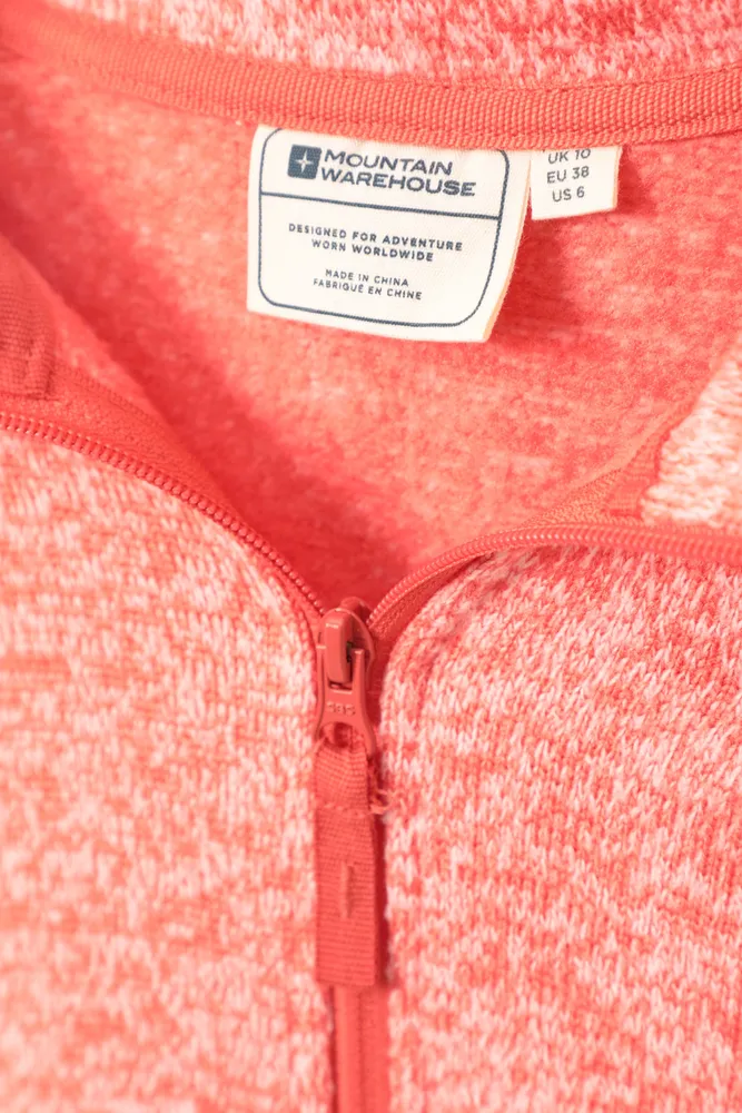 Idris Womens Panelled Fleece Jacket