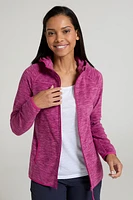 Lleyn Melange II Womens Fleece Hoodie