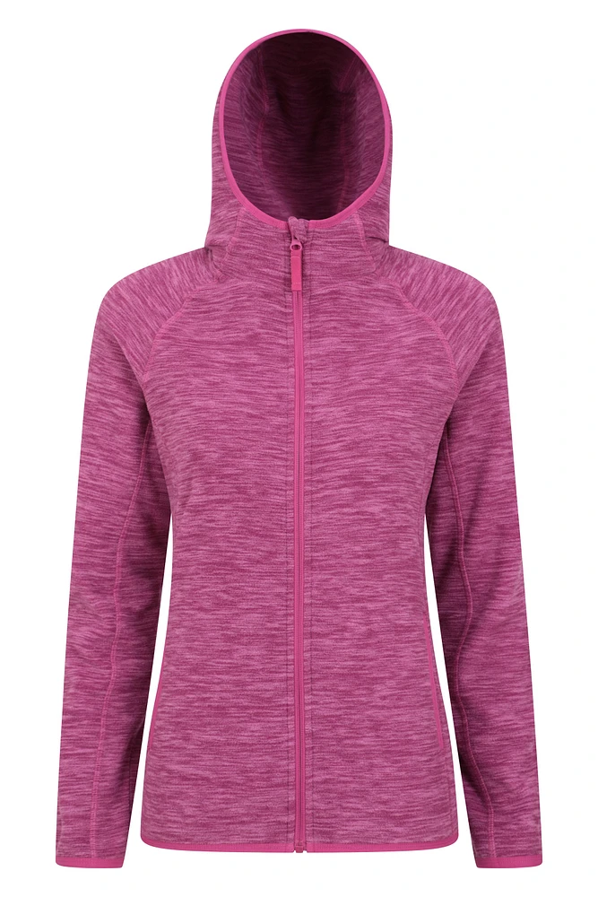 Lleyn Melange II Womens Fleece Hoodie