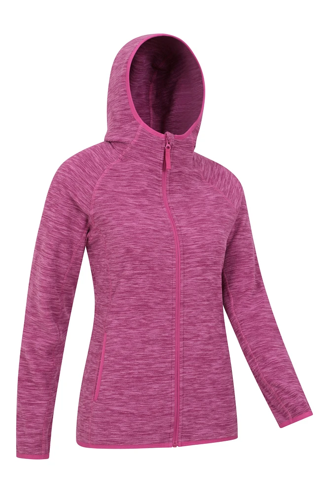 Lleyn Melange II Womens Fleece Hoodie