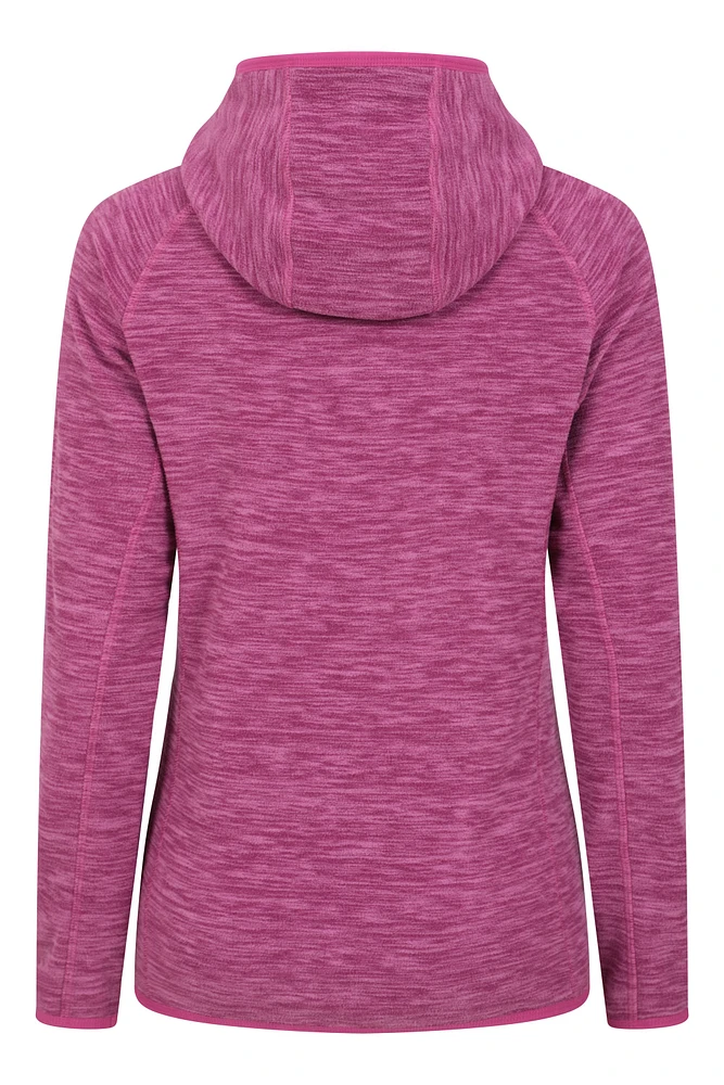 Lleyn Melange II Womens Fleece Hoodie
