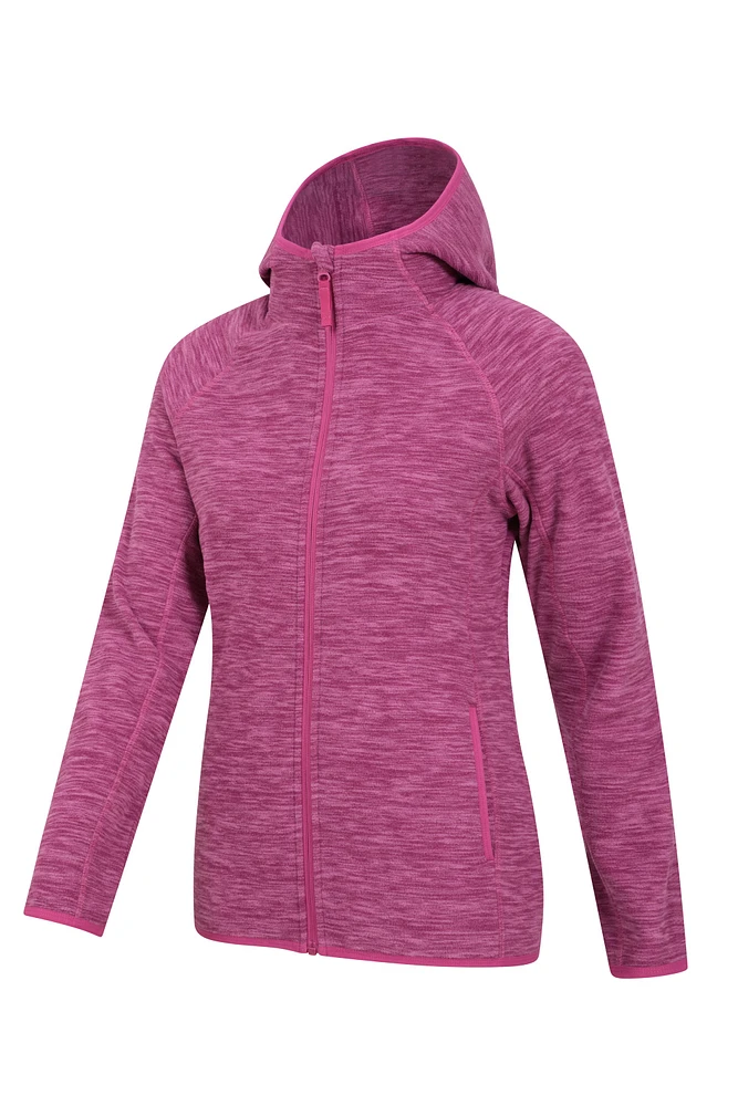 Lleyn Melange II Womens Fleece Hoodie