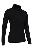 Merino Womens Zip-Neck Thermal Top II