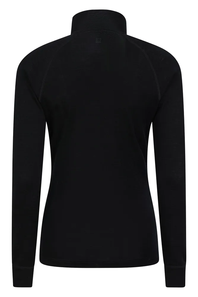 Merino Womens Zip-Neck Thermal Top II