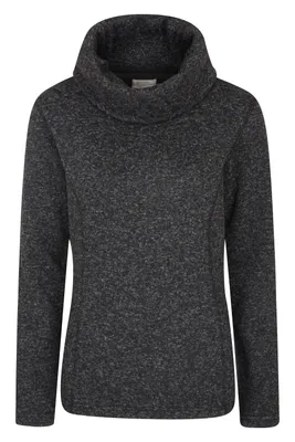 Idris II Womens Cowl Neck Fleece