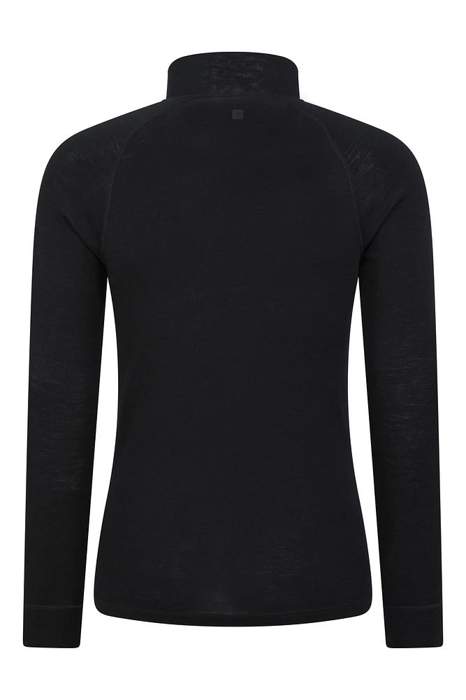 Merino II Mens Zip Neck Base Layer Top