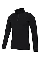 Merino II Mens Zip Neck Base Layer Top
