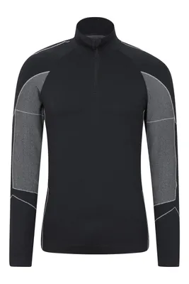 Quiver II Mens Seamless Base Layer Top