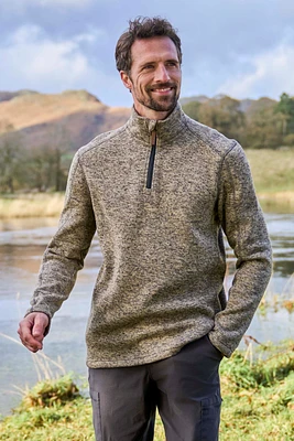 Idris II Mens Half-Zip Fleece