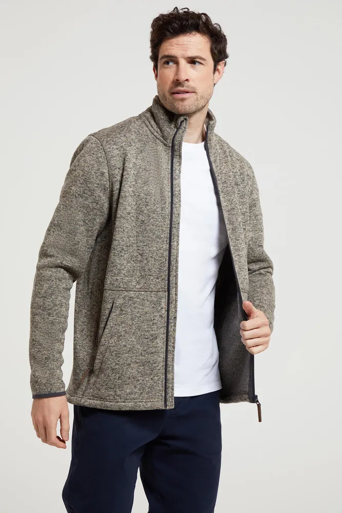 Idris III Mens Full-Zip Fleece