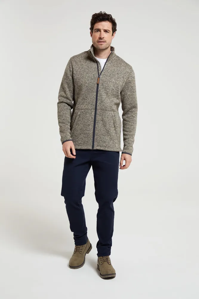 Idris III Mens Full-Zip Fleece