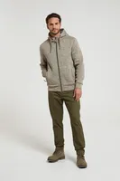 Nevis II Mens Fur Lined Hoodie