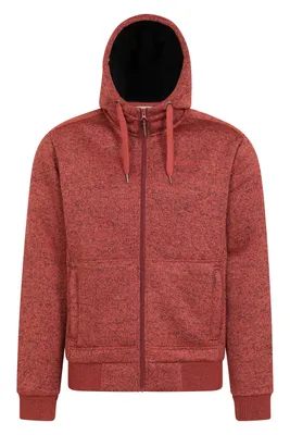 Nevis II Mens Fur Lined Hoodie